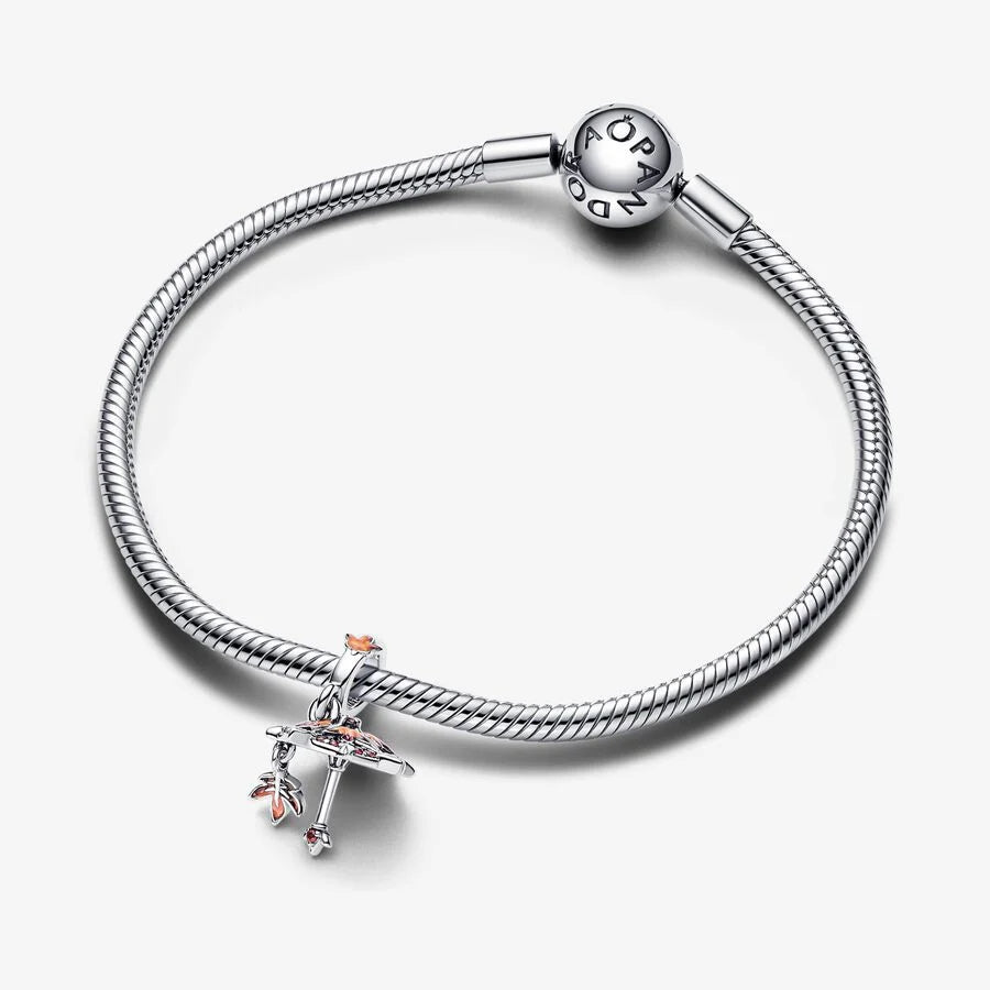 925 Silver Autumn Umbrella Charm