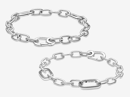 Silver Small-Link Chain Bracelet