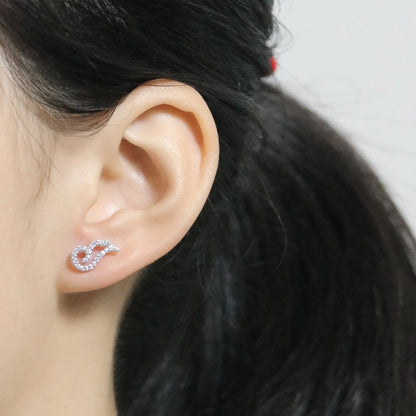 925 Sterling Silver Angel Wing Stud Earrings – Elegant Winged Jewelry for Women