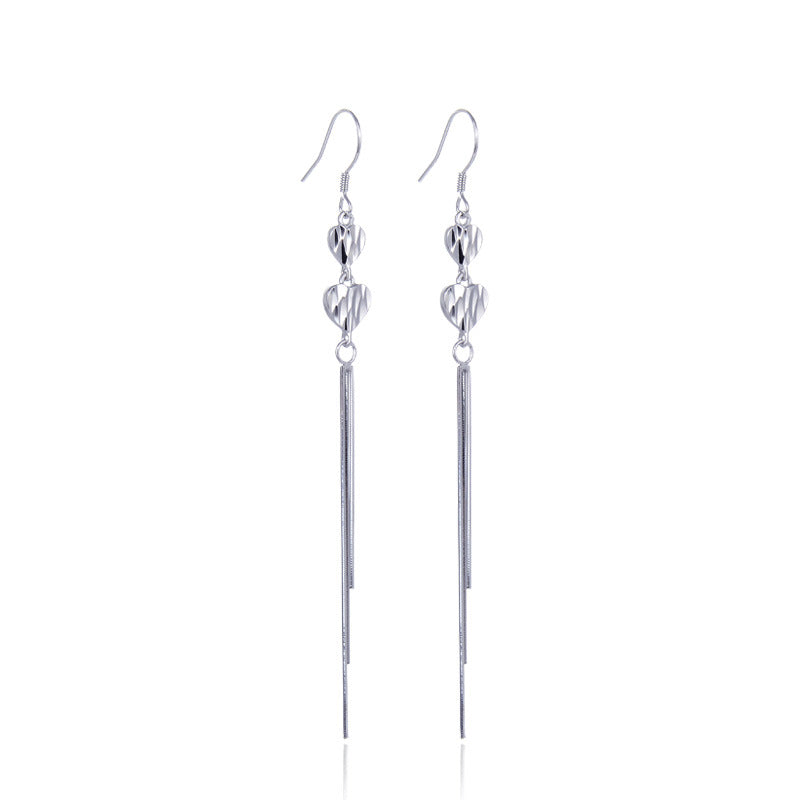 925 Sterling Silver Auspicious Cloud Hoop Earrings - 2.6g Ethnic Chinese Style Earrings for Women