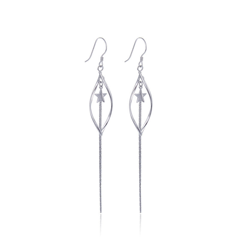 925 Sterling Silver Cactus Drop Earrings - 2.7g Instagrammable Botanical Dangle Earrings for Women