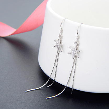 925 Sterling Silver Cactus Earrings - Bohemian Exotic Plant Dangle Ear Hooks for Women