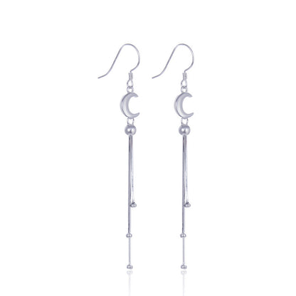 925 Sterling Silver Elegant Hoop Earrings - 2.7g Classic Office Lady Style for Professional Women