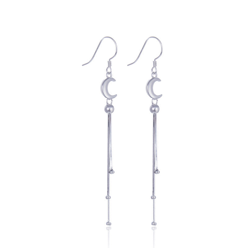925 Sterling Silver Elegant Hoop Earrings - 2.7g Classic Office Lady Style for Professional Women
