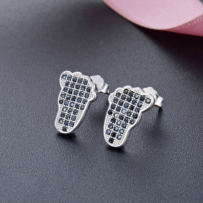 925 Sterling Silver Geometric Dangle Earrings - Minimalist Modern Drop Earrings for Women