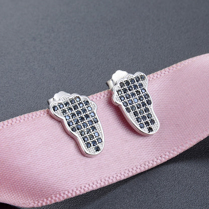 925 Sterling Silver Geometric Dangle Earrings - Minimalist Modern Drop Earrings for Women