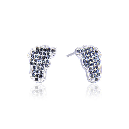 925 Sterling Silver Geometric Dangle Earrings - Minimalist Modern Drop Earrings for Women