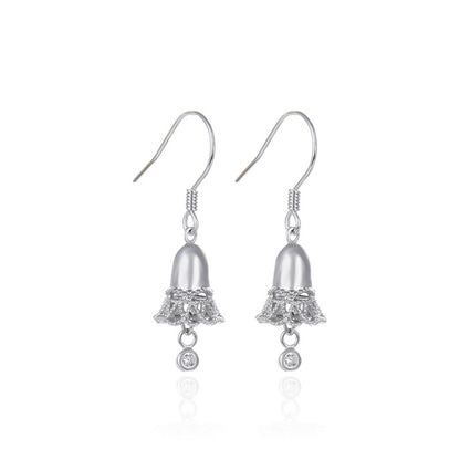 925 Sterling Silver Hoop Earrings - 2.5g Natural Style Everyday Earrings for Women, Office to Casual Wear