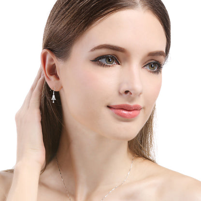 925 Sterling Silver Hoop Earrings - 2.5g Natural Style Everyday Earrings for Women, Office to Casual Wear