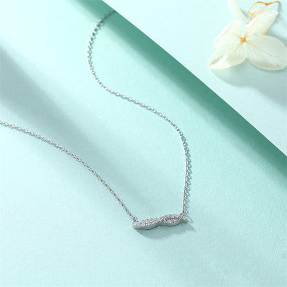 925 Sterling Silver Leaf Pendant Necklace - Nature-Inspired Botanical Jewelry
