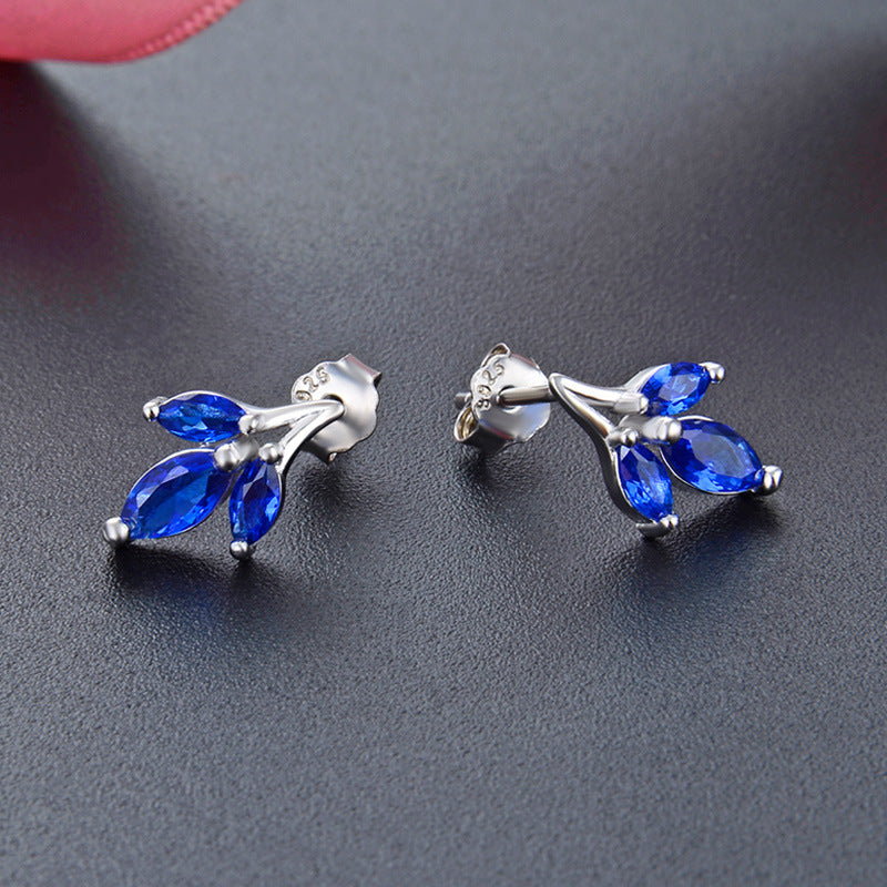 925 Sterling Silver Plated Korean Style Stud Earrings - 1.1g Minimalist Earrings with Plastic Backs