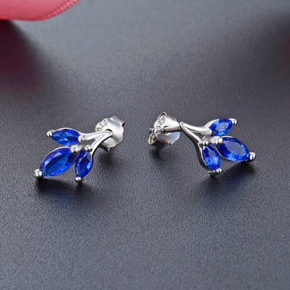 925 Sterling Silver Plated Korean Style Stud Earrings - 1.1g Minimalist Earrings with Plastic Backs