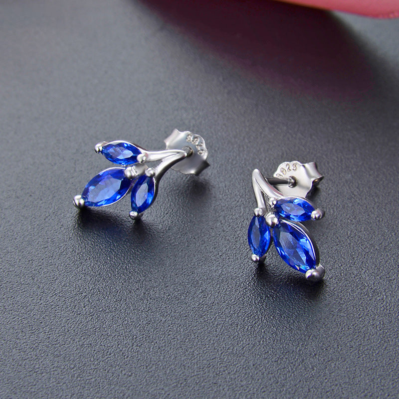925 Sterling Silver Plated Korean Style Stud Earrings - 1.1g Minimalist Earrings with Plastic Backs