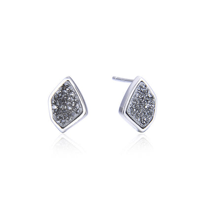 925 Sterling Silver Polished Fortune Toad Stud Earrings - 1.2g Professional Chinese Style Earrings with Plastic Backs