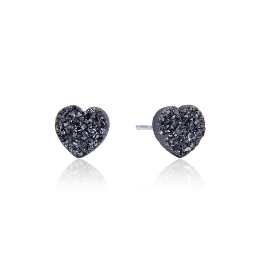 925 Sterling Silver Polished Tree Motif Stud Earrings - 0.5g Light Luxury Botanical Earrings with Plastic Backs