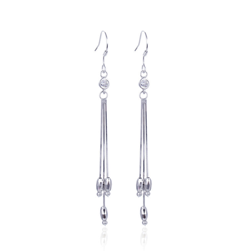 925 Sterling Silver Shell Earrings - 2.6g Ethnic Style Hoop Earrings with Natural Seashell Accents