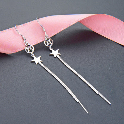 925 Sterling Silver Swastika Hoop Earrings - 1.6g Buddhist Inspired Ethnic Earrings for Women