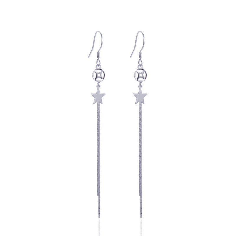 925 Sterling Silver Swastika Hoop Earrings - 1.6g Buddhist Inspired Ethnic Earrings for Women