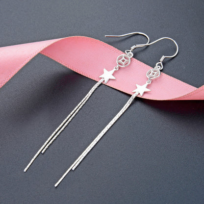 925 Sterling Silver Swastika Hoop Earrings - 1.6g Buddhist Inspired Ethnic Earrings for Women