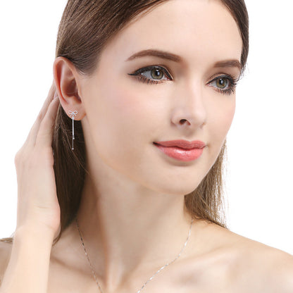 925 Sterling Silver Tree Hook Earrings - 2.3g Instagrammable Botanical Earrings for Women