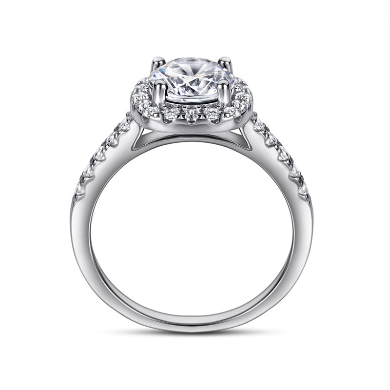 925 Sterling Silver Wedding Ring Set – Elegant Zircon Stackable Band Collection