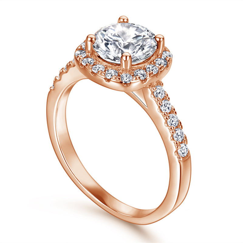 925 Sterling Silver Wedding Ring Set – Elegant Zircon Stackable Band Collection