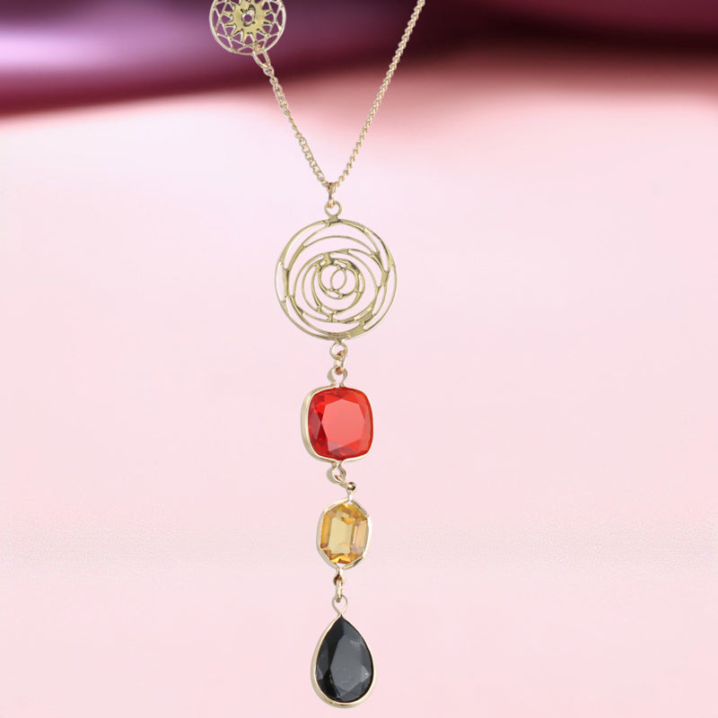 Unique Geometric Pendant Necklace