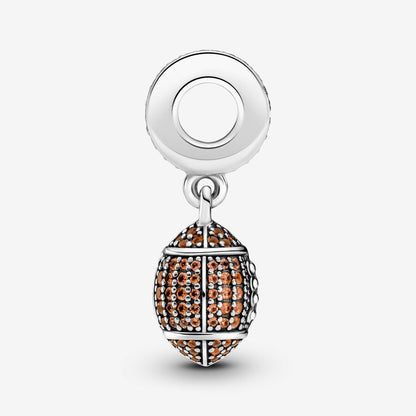 American Football Dangle Charm