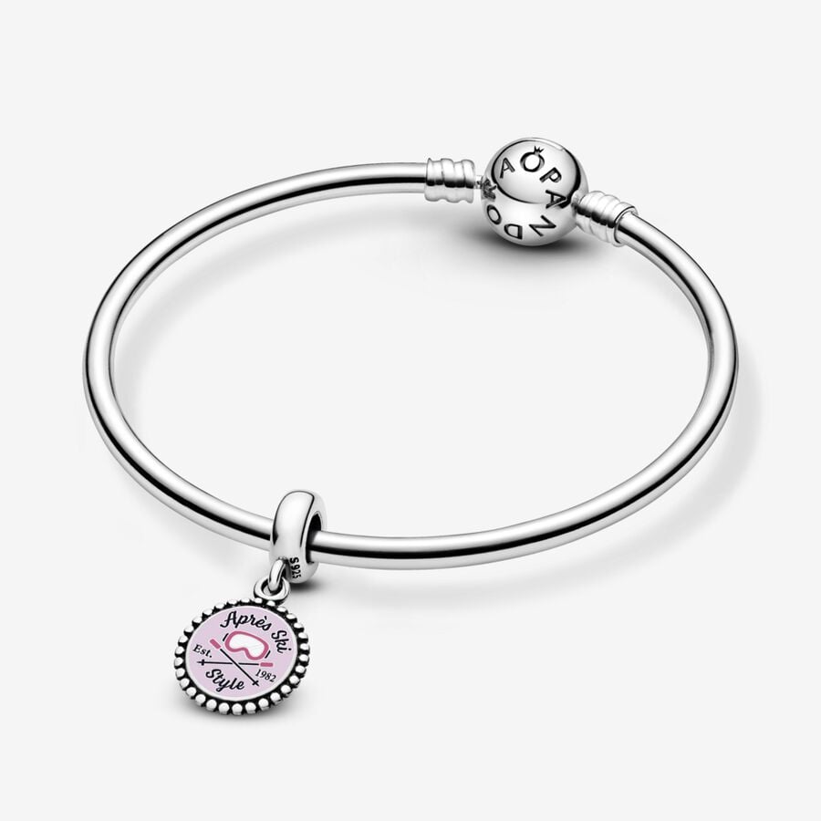 Sterling Silver Ski Charm