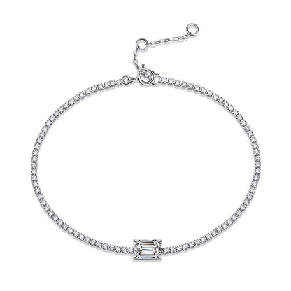 Aurora Geometric Silver Bracelet for Women 925 Sterling Silver Perfect Travel Souvenir