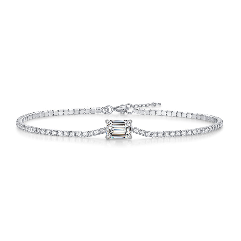 Aurora Geometric Silver Bracelet for Women 925 Sterling Silver Perfect Travel Souvenir
