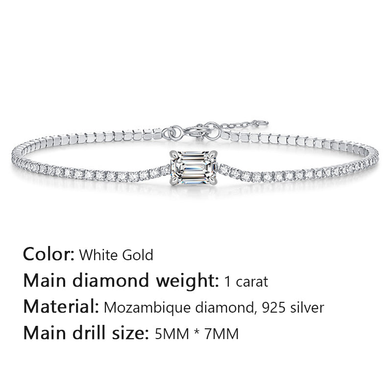 Aurora Geometric Silver Bracelet for Women 925 Sterling Silver Perfect Travel Souvenir