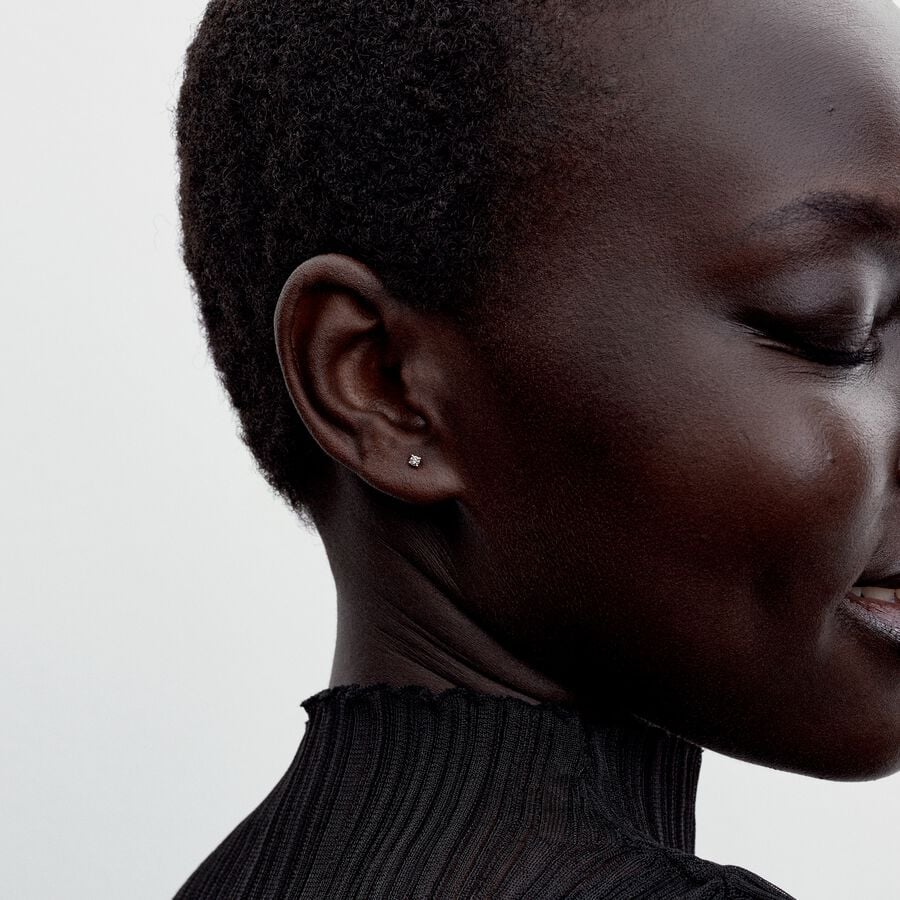 Round Brilliant Lab Diamond Earrings