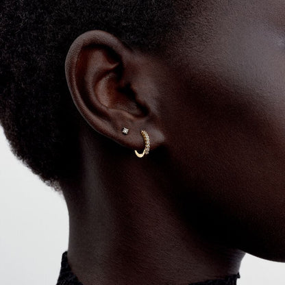 Round Brilliant Lab Diamond Earrings
