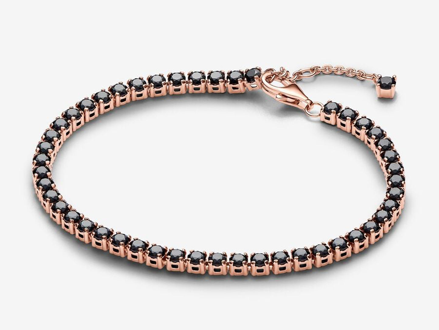 Black Sparkling Tennis Bracelet