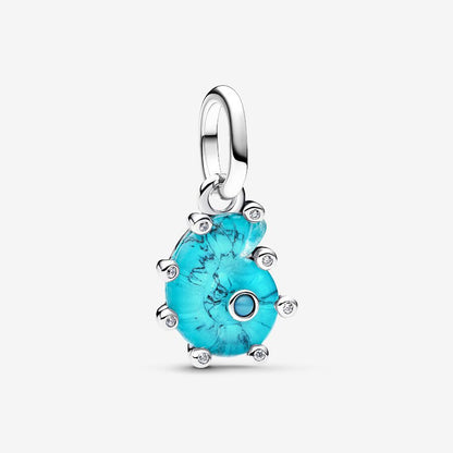 Murano Glass Sea Snail Charm
