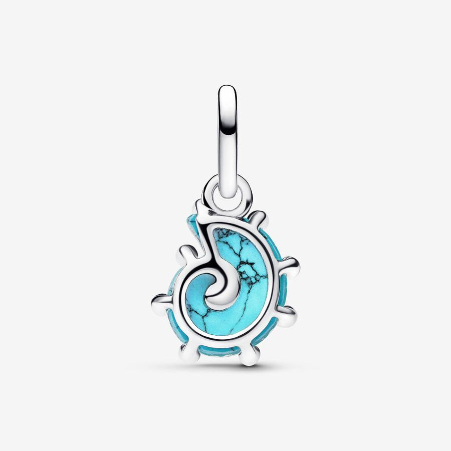 Murano Glass Sea Snail Charm