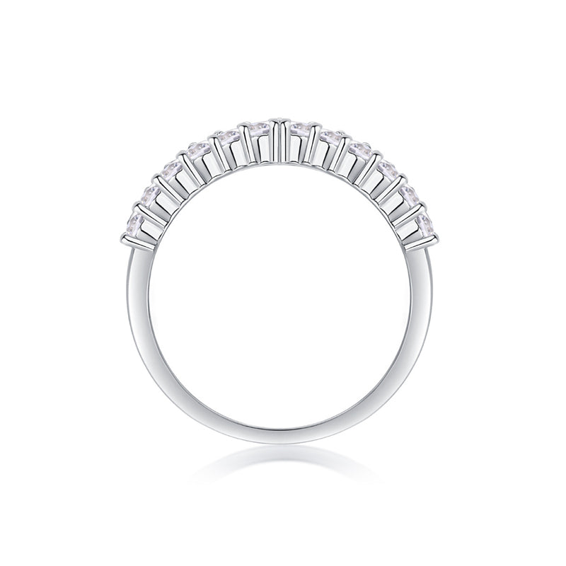 Chic 925 Silver Round Shape Ring