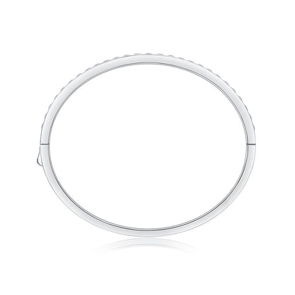 Chic Geometric Band with Sparkling Stones