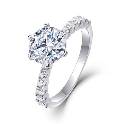 Chic Geometric Moissanite Band for Everyday Elegance