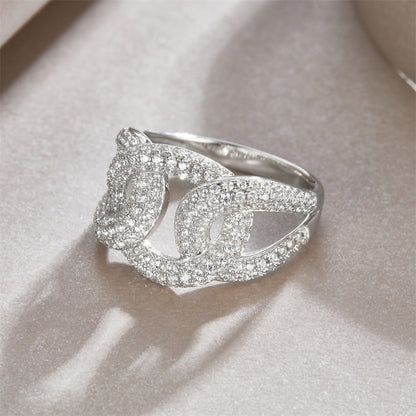 Chic Geometric Moissanite Band for Everyday Elegance