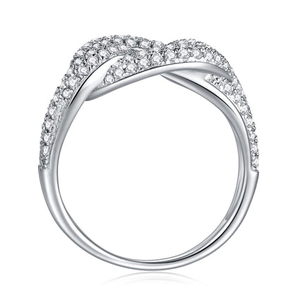 Chic Geometric Moissanite Band for Everyday Elegance