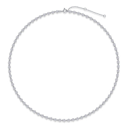 Chic Silver Pendant Necklace for Fashionable Women