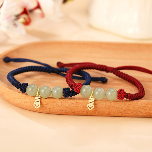 Chinese Red String Bracelet Traditional Lucky Charm Unisex