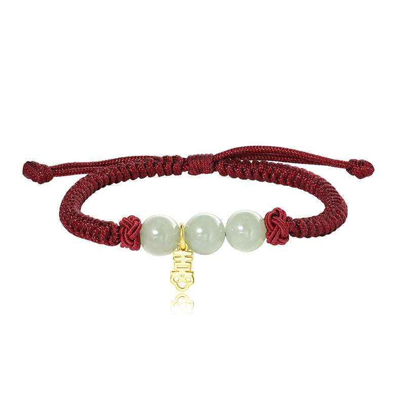 Chinese Red String Bracelet Traditional Lucky Charm Unisex