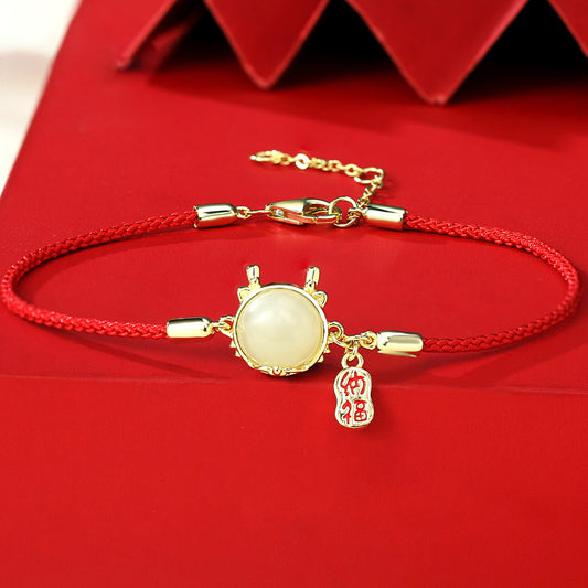 Chinese Red Thread Bracelet Traditional Lucky Charm