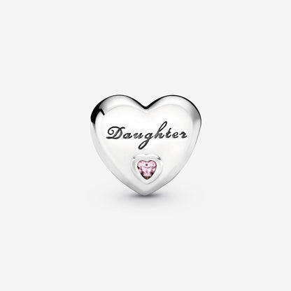 Daughter Heart Charm