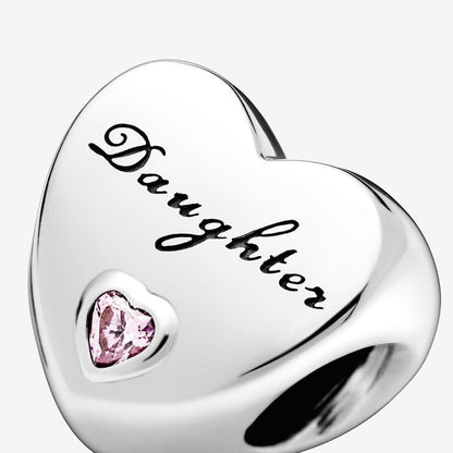 Daughter Heart Charm