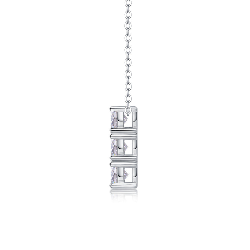 Delicate Cross Chain Necklace Featuring Rectangular Design