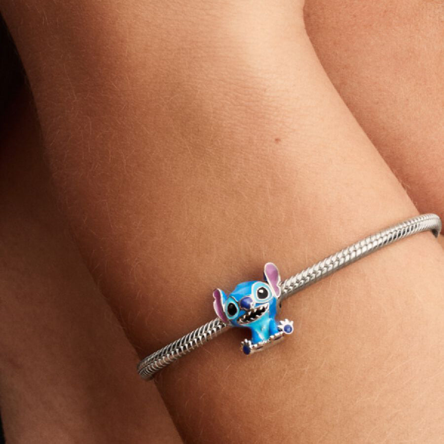 Disney Stitch Sterling Silver Charm